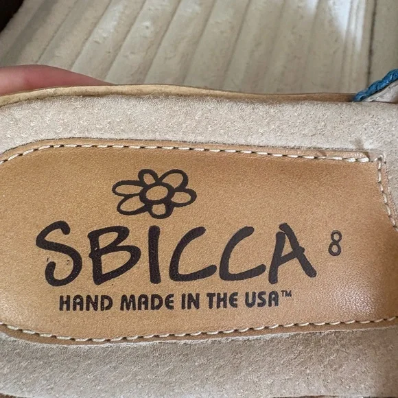 🎾Sbicca Blue Crochet Mules - Picture 9 of 9